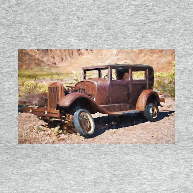 Needs New Tires by Fred Newman Fine Art